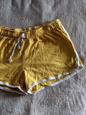 SWS Active yellow dolphin shorts